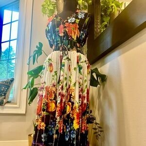 Anthropologie Me 2 Magic Floral Maxi Dress